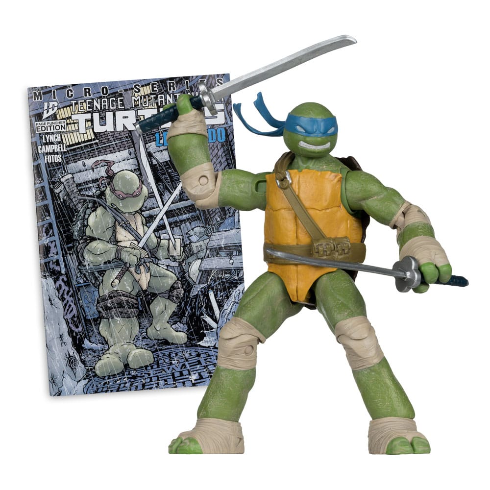 Teenage Mutant Ninja Turtles Page Punchers Action Figur Leonardo 13 cm