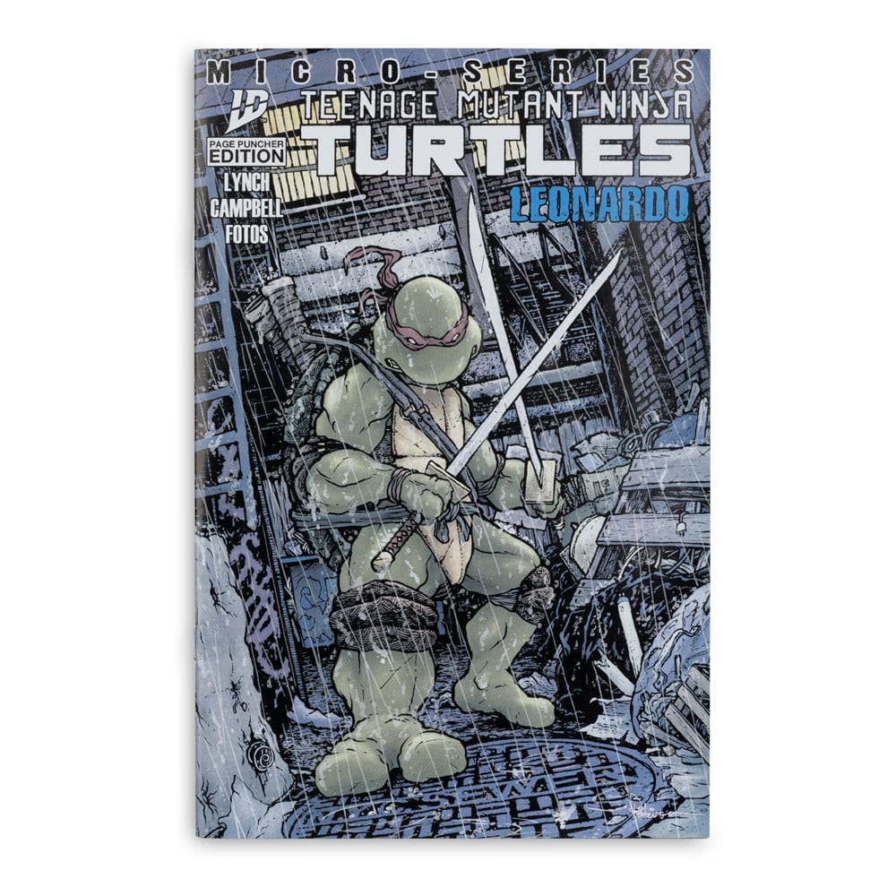 Teenage Mutant Ninja Turtles Page Punchers Action Figur Leonardo 13 cm