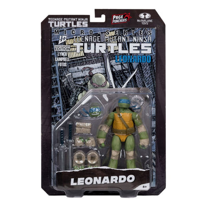 Teenage Mutant Ninja Turtles Page Punchers Action Figur Leonardo 13 cm