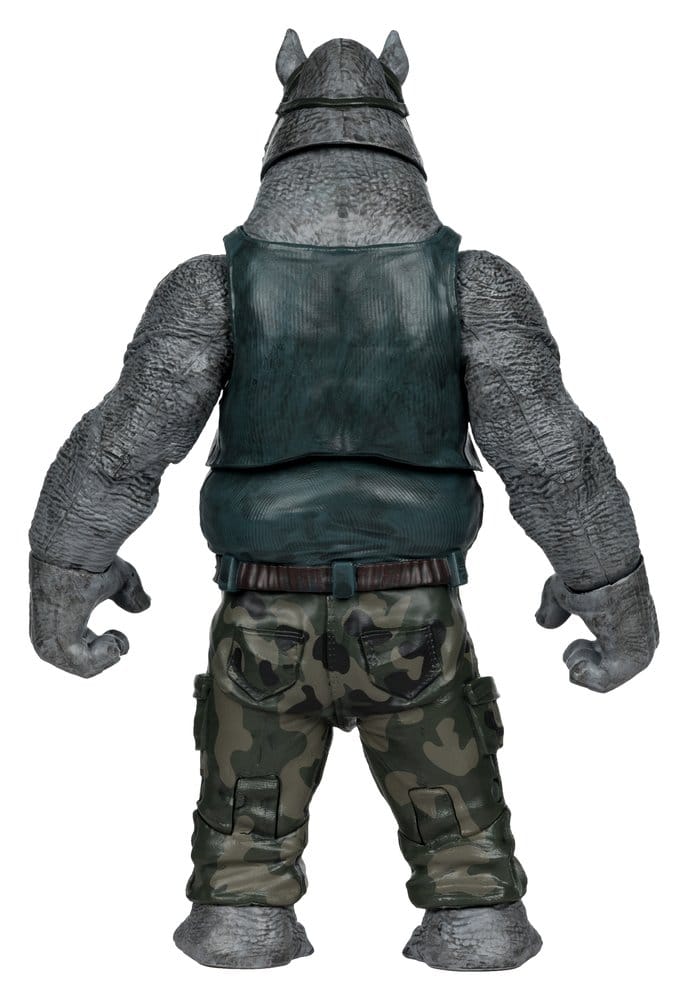 Teenage Mutant Ninja Turtles Sayfa Delgeçleri Aksiyon Figürü Rocksteady 17 cm
