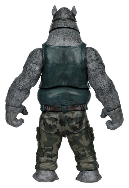 Teenage Mutant Ninja Turtles Sayfa Delgeçleri Aksiyon Figürü Rocksteady 17 cm