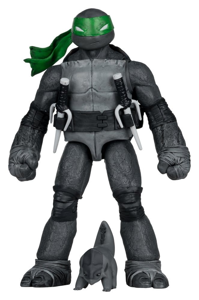 Teenage Mutant Ninja Turtles Page Punchers Action Figure (Svart Vit & Grön) (Red Platinum Edition) 13 cm