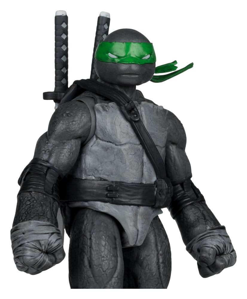 Teenage Mutant Ninja Turtles Page Punchers Actionfigur Leonardo (Schwarz Weiß & Grün) (Red Platinum Edition) 13 cm