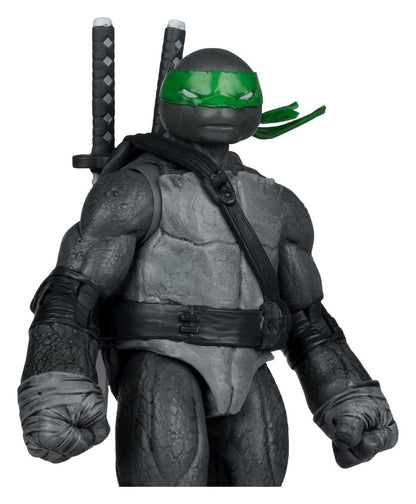 Teenage Mutant Ninja Turtles Page Punchers Actionfigur Leonardo (Schwarz Weiß & Grün) (Red Platinum Edition) 13 cm