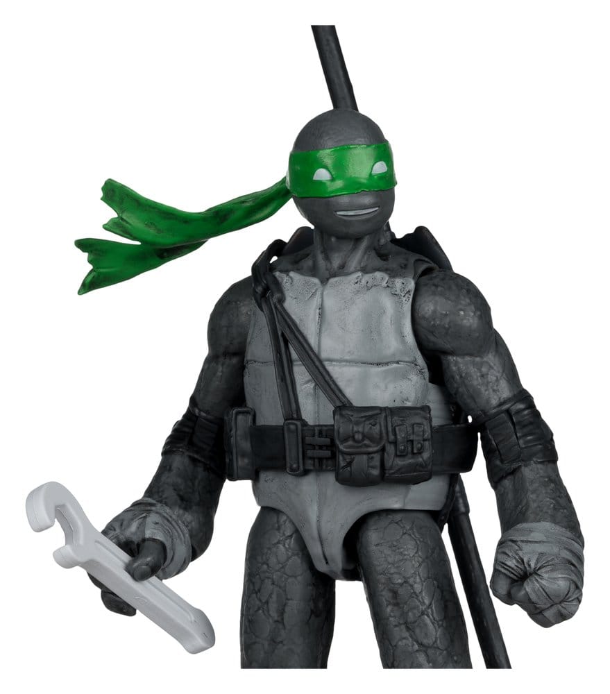 Teenage Mutant Ninja Turtles Page Punchers Action Figure Donatello (Svart Vit & Grön) (Red Platinum Edition) 13 cm