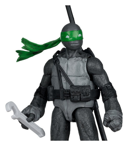Teenage Mutant Ninja Turtles Page Punchers Action Figure Donatello (Svart Vit & Grön) (Red Platinum Edition) 13 cm