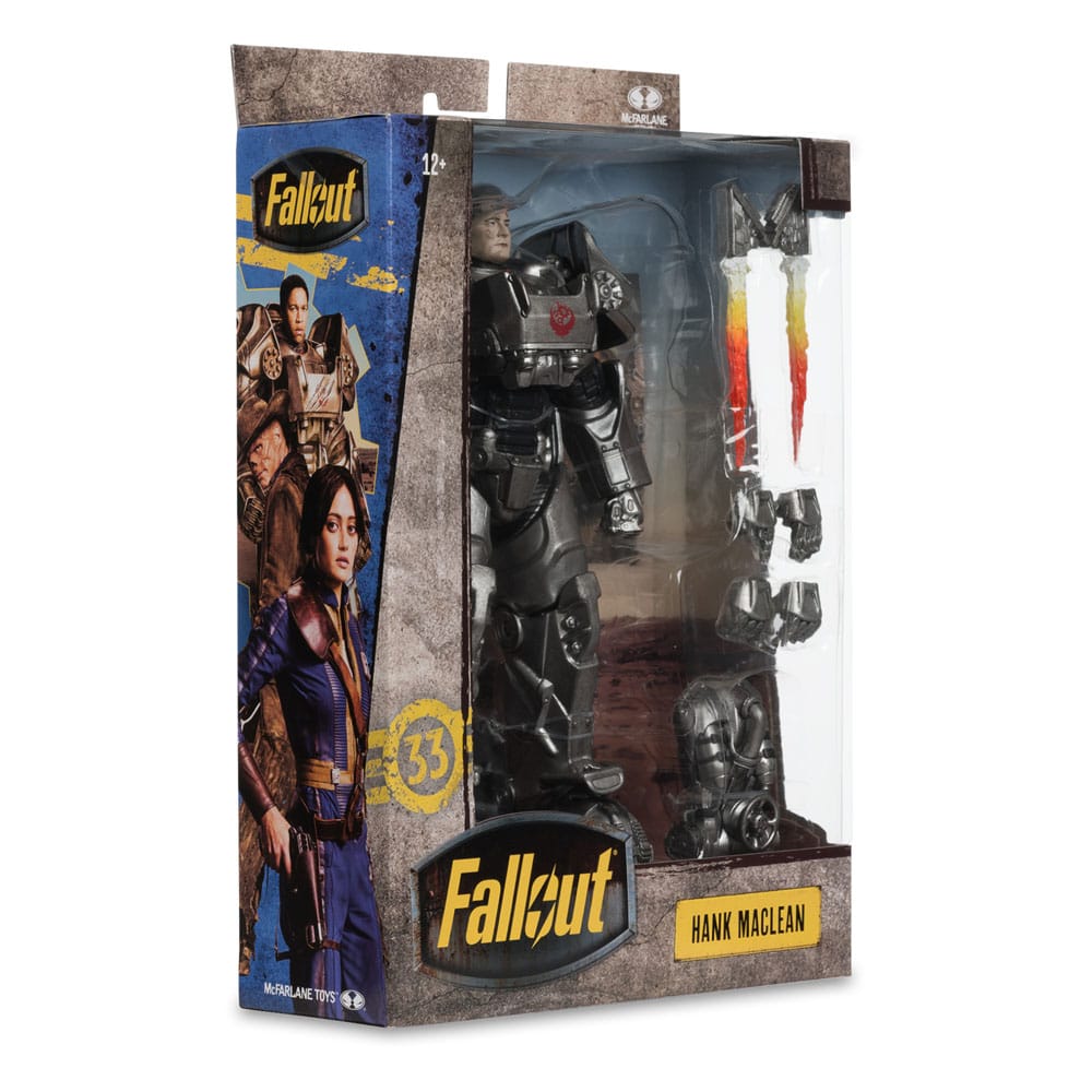 Fallout Aksiyon Figürü Hank MacLean 19 cm
