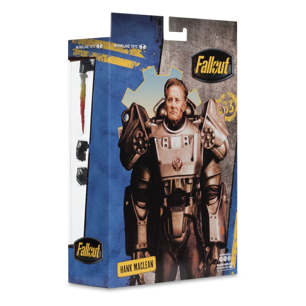 Fallout Aksiyon Figürü Hank MacLean 19 cm