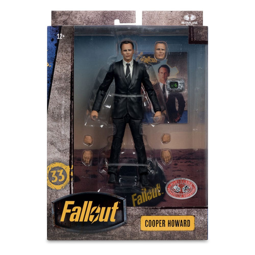 Figura d'azione Fallout Cooper Howard (edizione Red Platinum) 17 cm