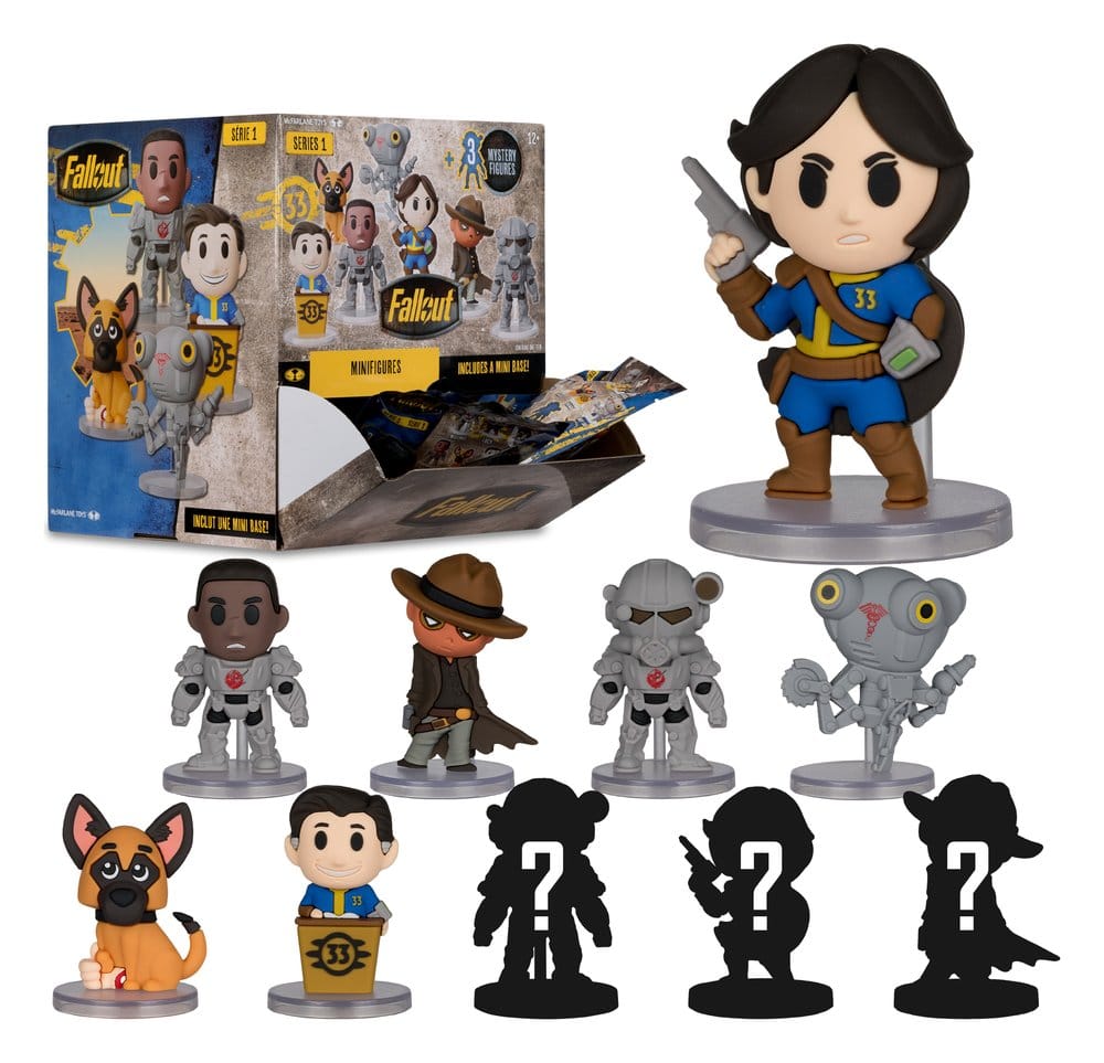 Fallout (TV-Show) Blind Bag Minifiguren Serie 1 6 cm Display (24)