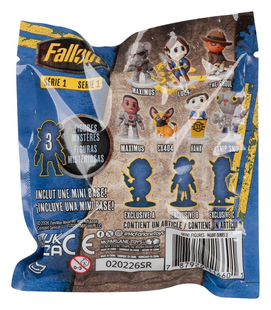 Fallout (TV-Show) Blind Bag Minifiguren Serie 1 6 cm Display (24)