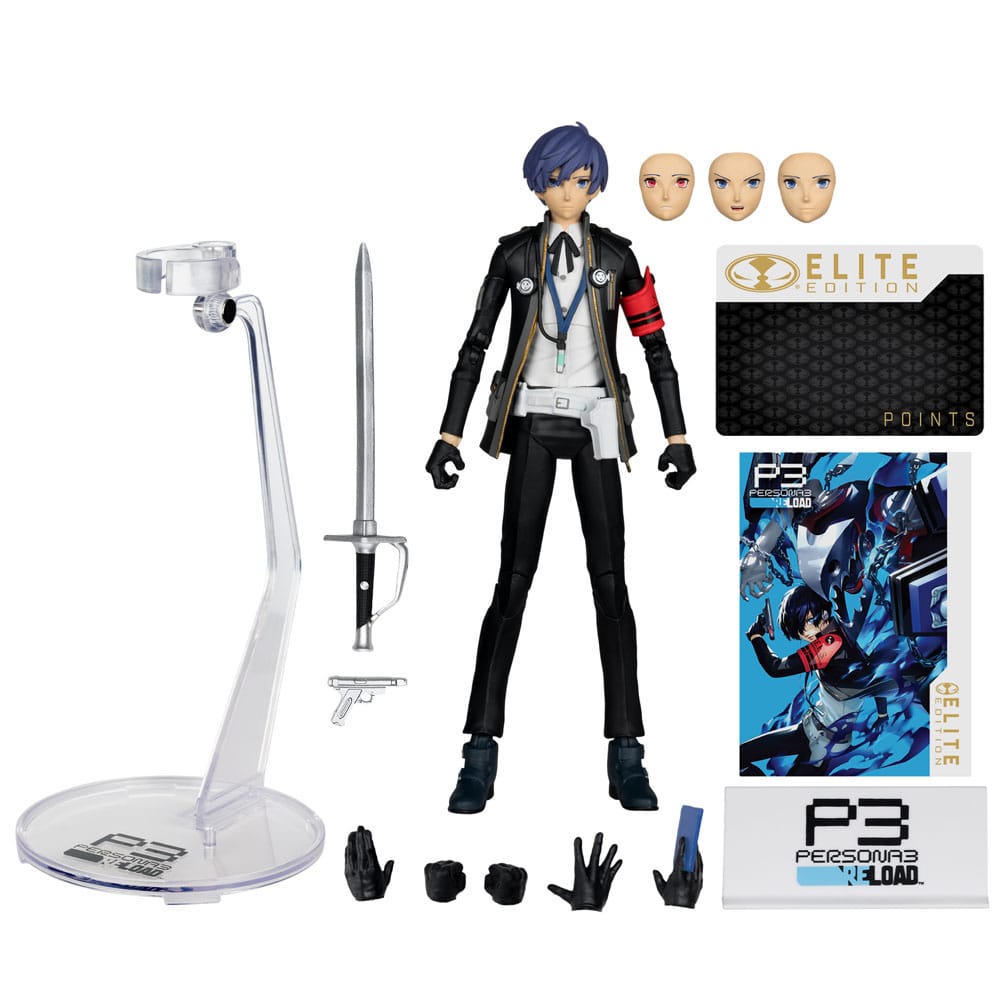 Persona 3 McFarlane Elite Edition actiefiguur De hoofdrolspeler 18 cm