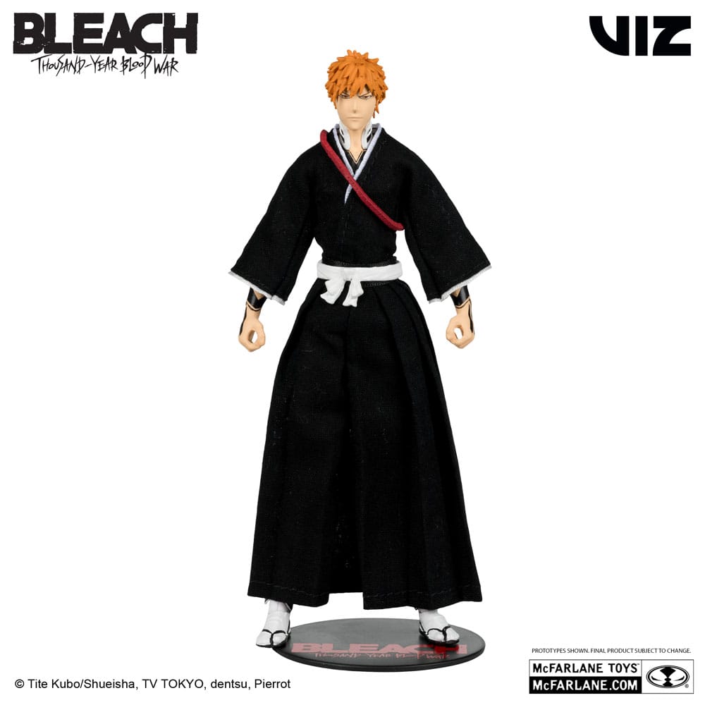 Bleach: tusenårig blodkrigshandlingsfigur Ichigo Kurosaki 18 cm