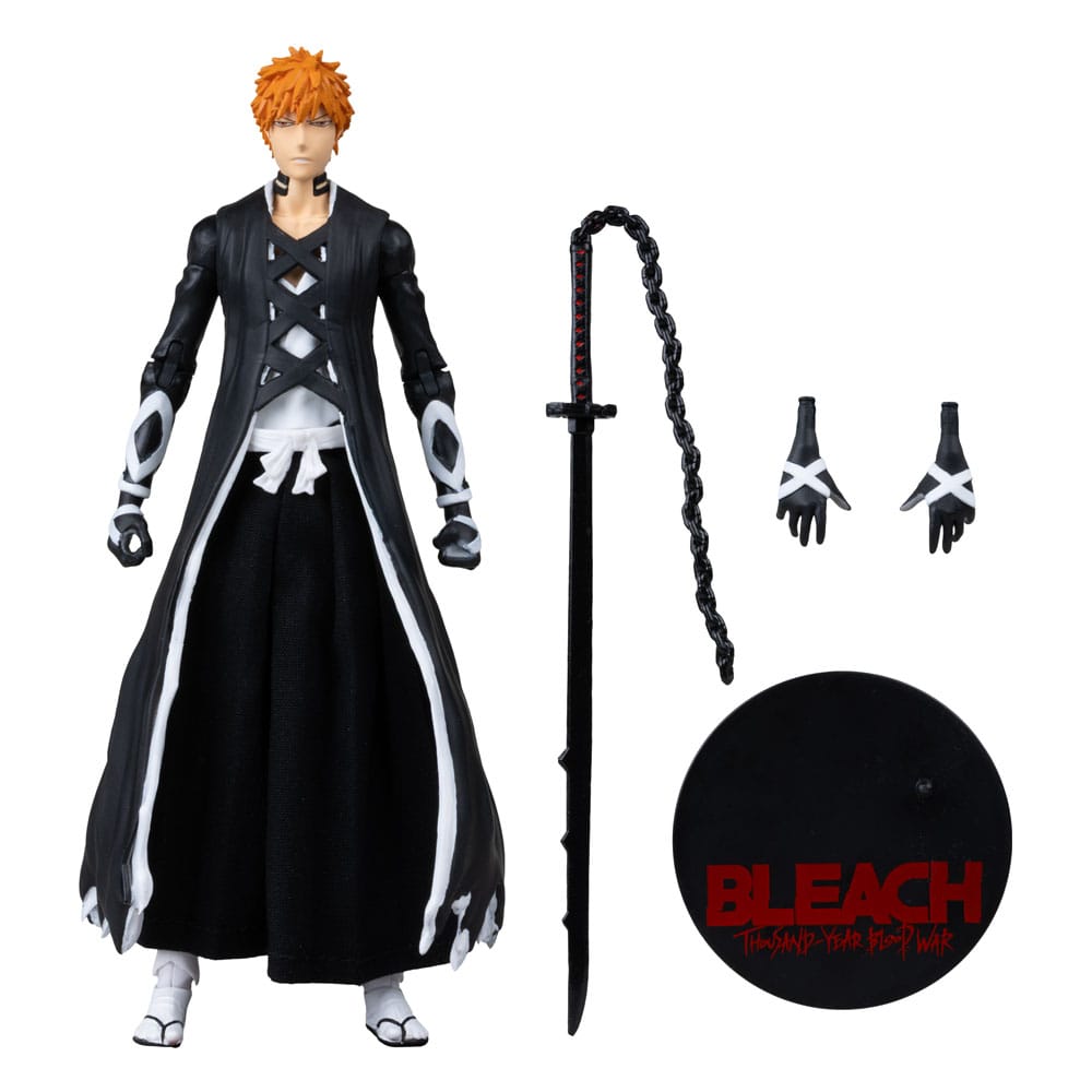 Bleach: Duizendjarige bloedoorlog-actiefiguur Ichigo Kurosaki (Fullbring Bankai) 18 cm
