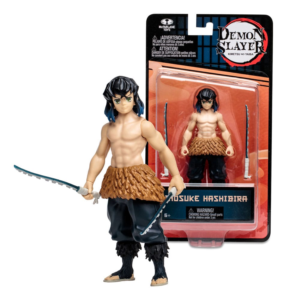 Demon Slayer: Kimetsu no Yaiba Actiefiguur Hashibira Inosuke 13 cm