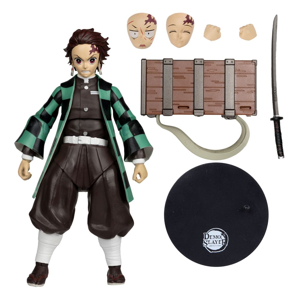 Demon Slayer: Kimetsu no Yaiba Actiefiguur Tanjiro Kamado (met Nezuko Box) (Seizoen 3) 18 cm