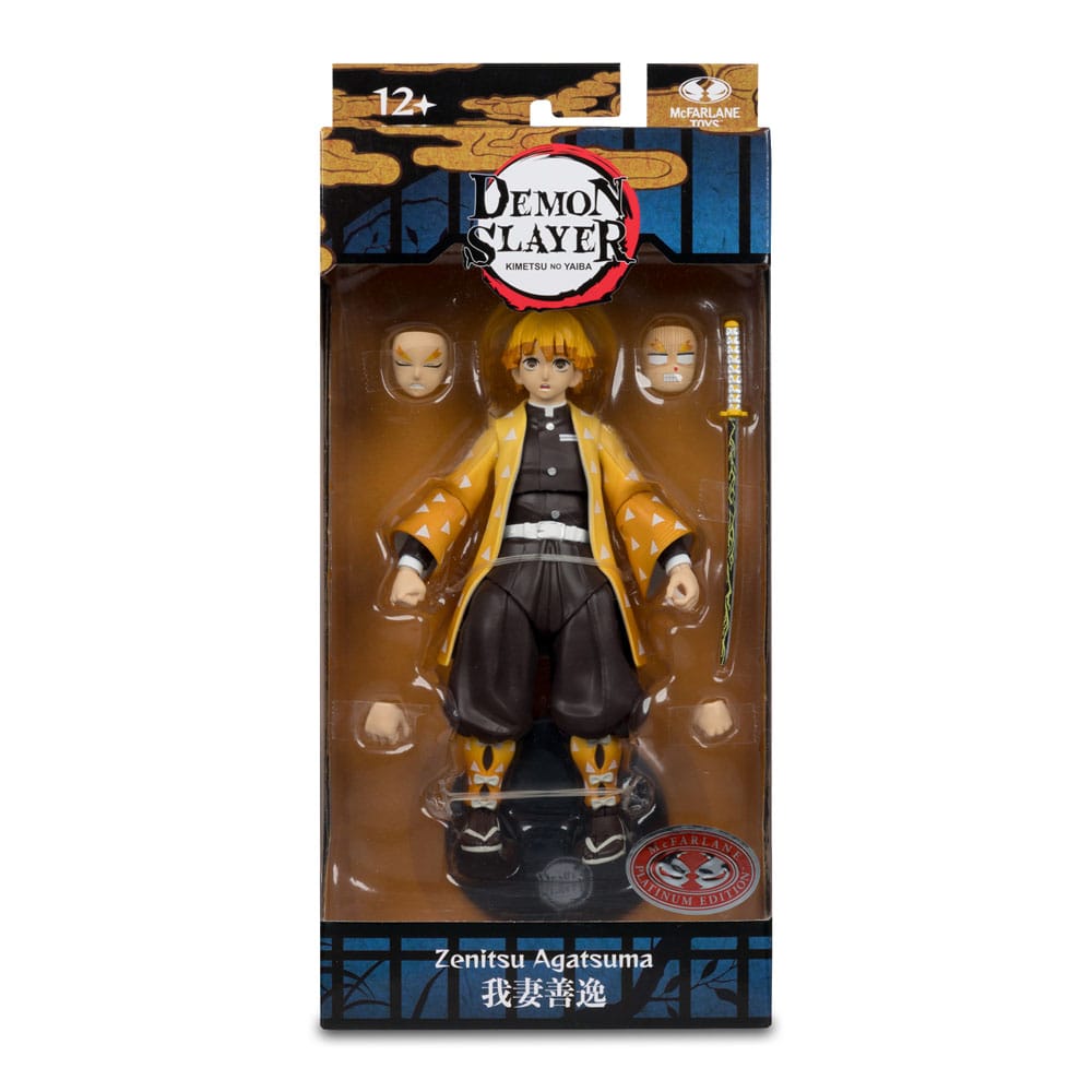 Demon Slayer: Kimetsu no Yaiba akcijska figura Zenitsu Agatsuma Plantinum Edition 15 cm