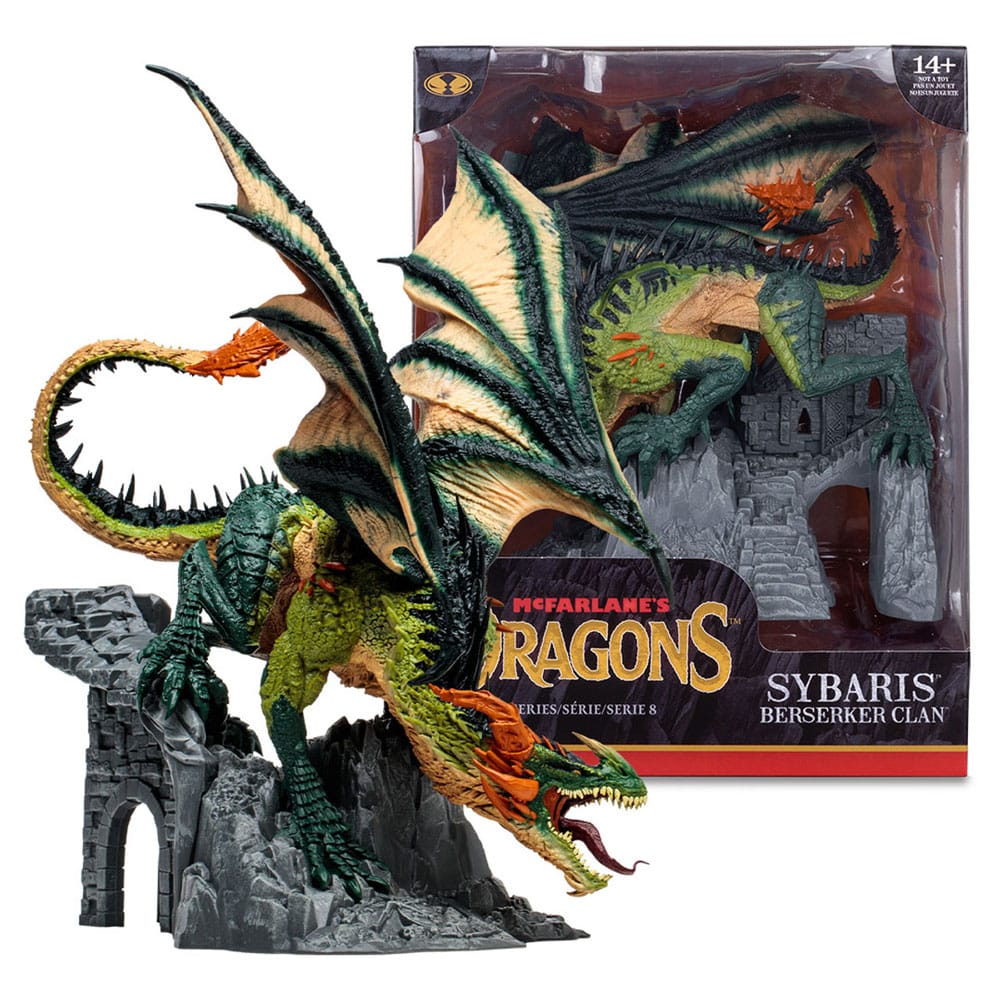 Akcijska figura McFarlane's Dragons Series 8 Berserker Clan 15 cm