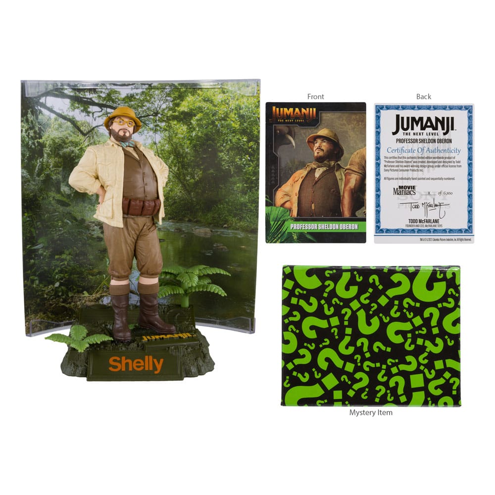 Jumanji Movie Maniacs Actiefiguur Shelly 15 cm