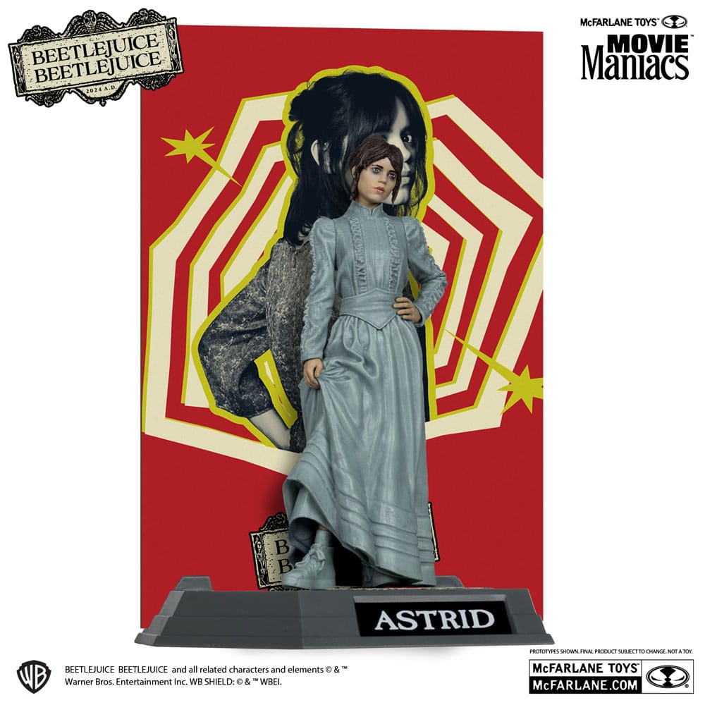 Beetlejuice Movie Maniacs PVC Statue Sortment (6)