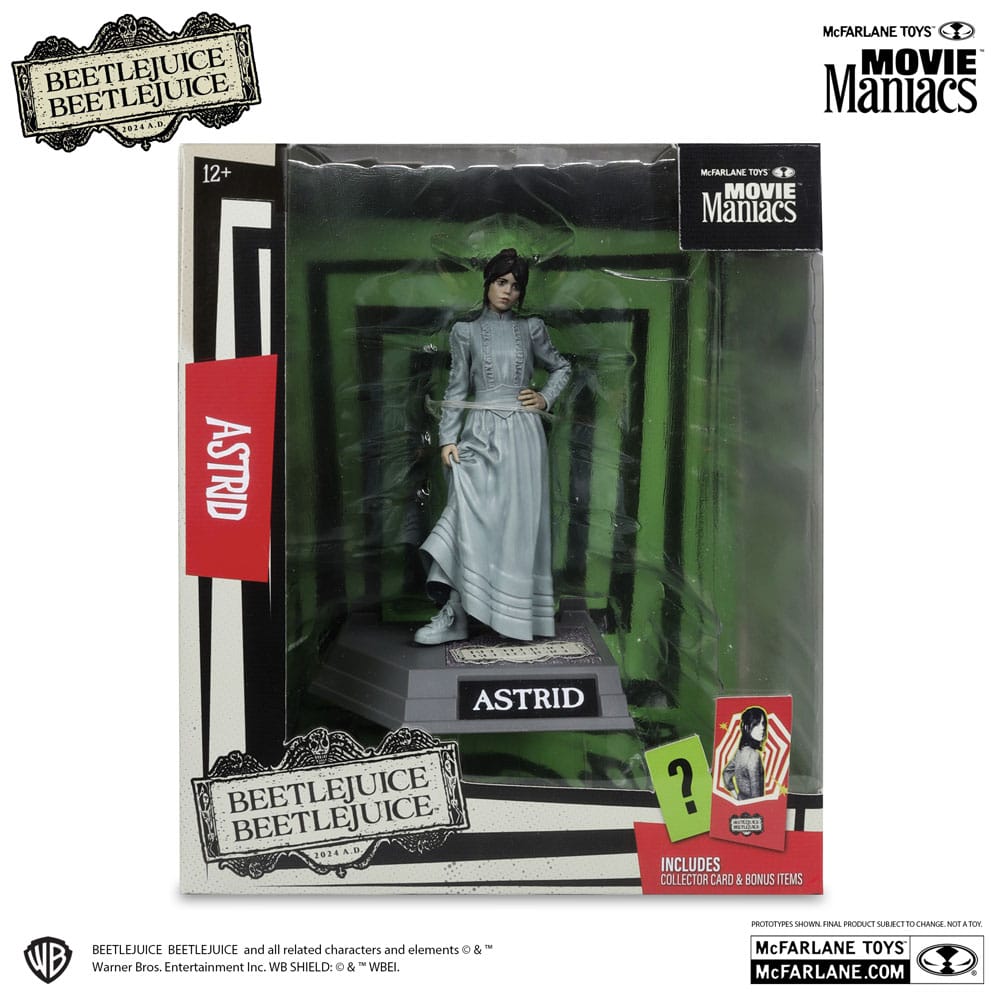 Beetlejuice Movie Maniacs PVC Statue Sortment (6)