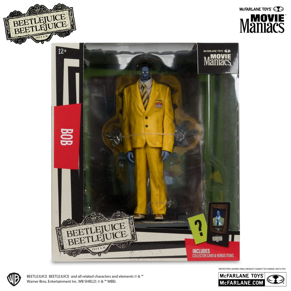 Beetlejuice Movie Maniacs PVC Statue Sortment (6)