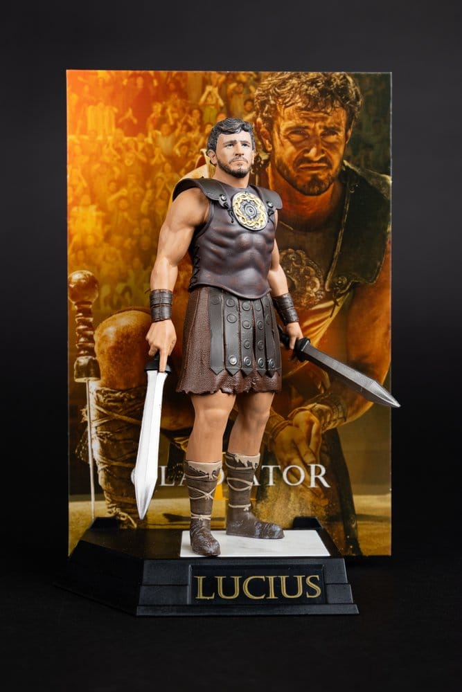 Gladiator II Movie Maniacs Action Figur Lucius 16 cm