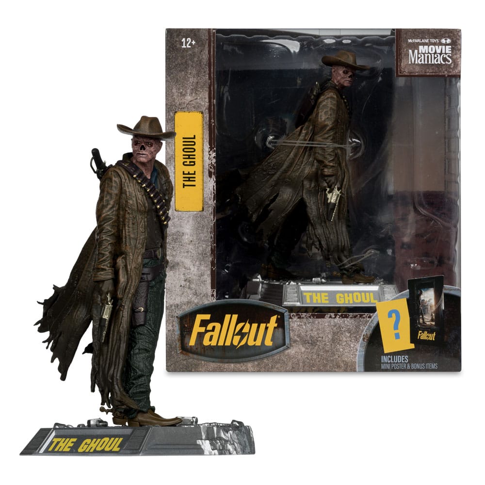 Fallout Movie Maniacs Action Figur The Ghoul (sæson 2) 17 cm