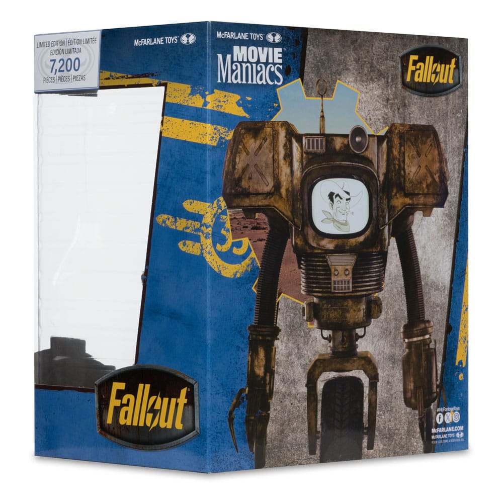 Fallout Movie Maniacs Action Figur Securitron (sæson 2) 15 cm