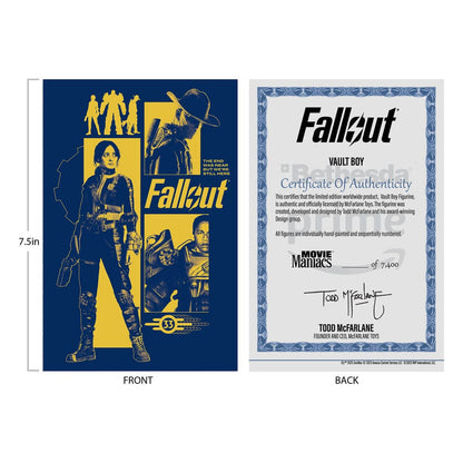 Fallout Movie Maniacs Actiefiguur Vault Boy Versie 3 14 cm