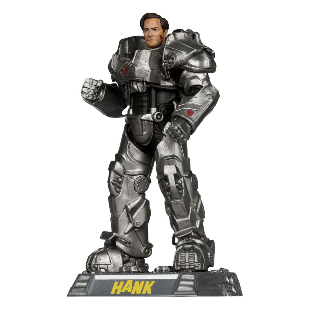 Fallout Movie Maniacs Actionfigur Hank Maclean (sesong 2) (Red Platinum Edition) 17 cm