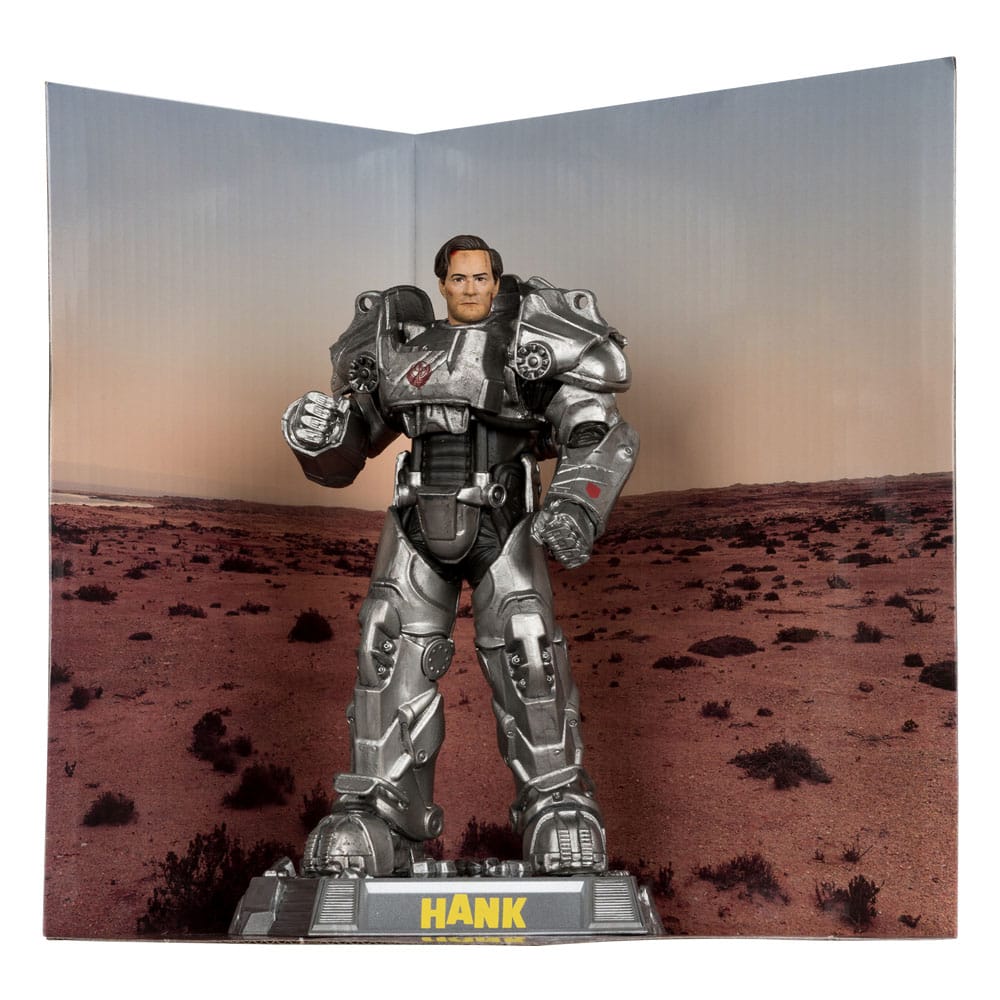 Fallout Movie Maniacs Actionfigur Hank Maclean (sesong 2) (Red Platinum Edition) 17 cm