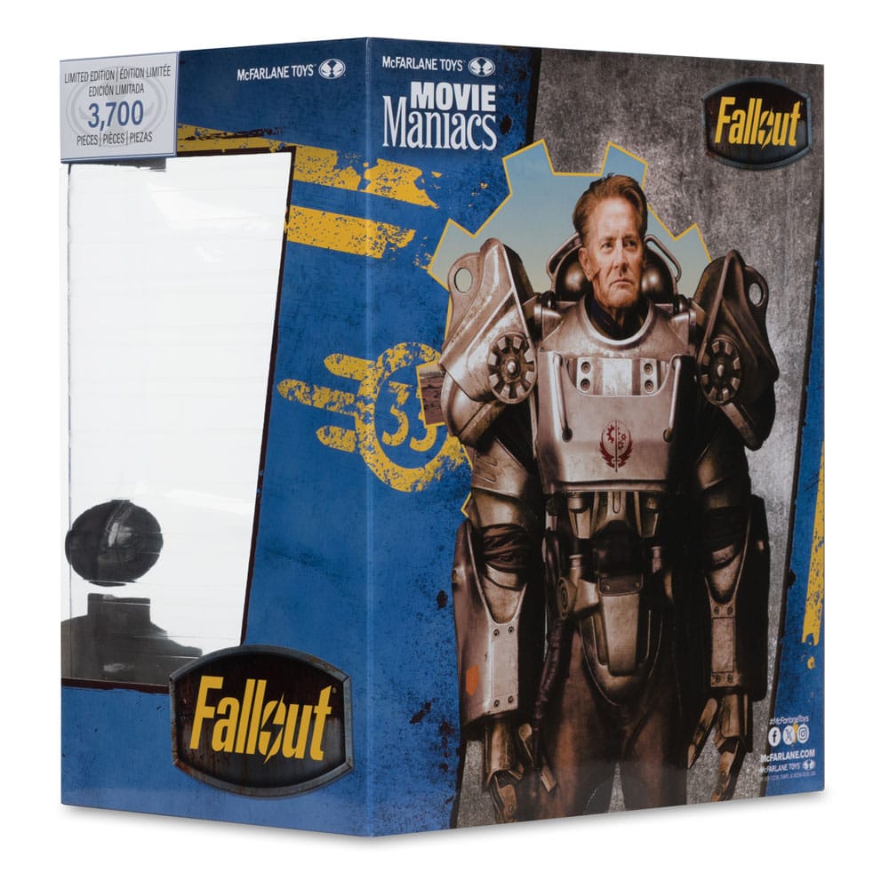 Fallout Movie Maniacs Actionfigur Hank Maclean (sesong 2) (Red Platinum Edition) 17 cm