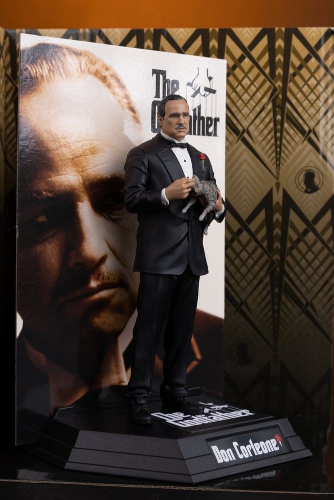 The Godfather Movie Maniacs Figur Don Corleone 17 cm