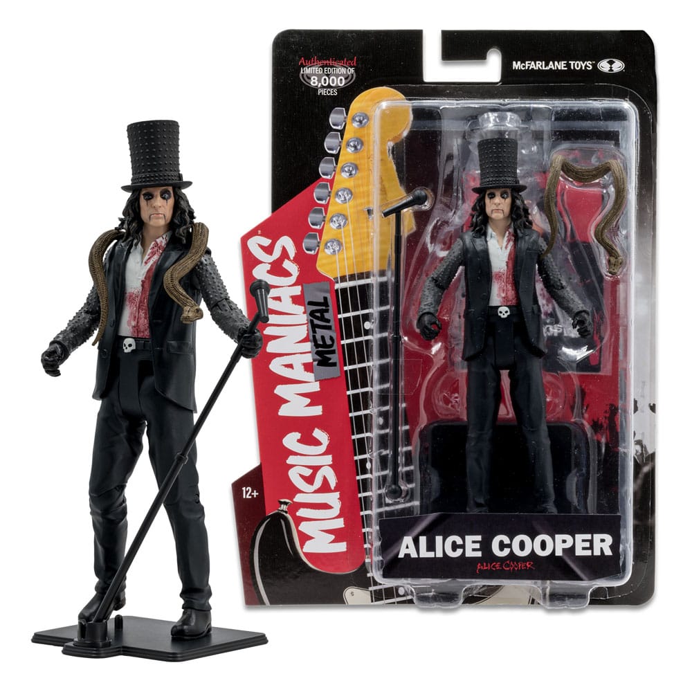 Alice Cooper Metal Music Maniacs Action Slika Alice Cooper 15 cm