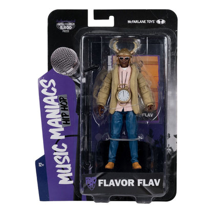 Musik maniacs hip hop action figur smag flav 16 cm