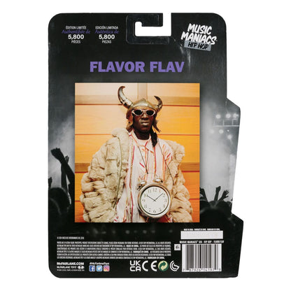 Musik maniacs hip hop action figur smag flav 16 cm