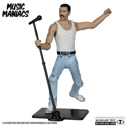 Music Maniacs Rock Action Figure Freddy Mercury 15 cm