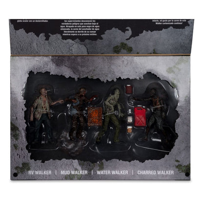 The Walking Dead aksiyon figürleri 4 paket yürüyüşçü 13 cm