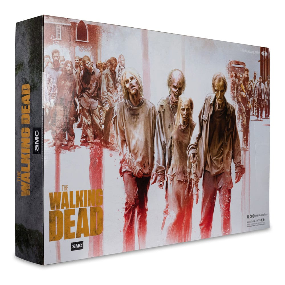 The Walking Dead aksiyon figürleri 4 paket yürüyüşçü 13 cm