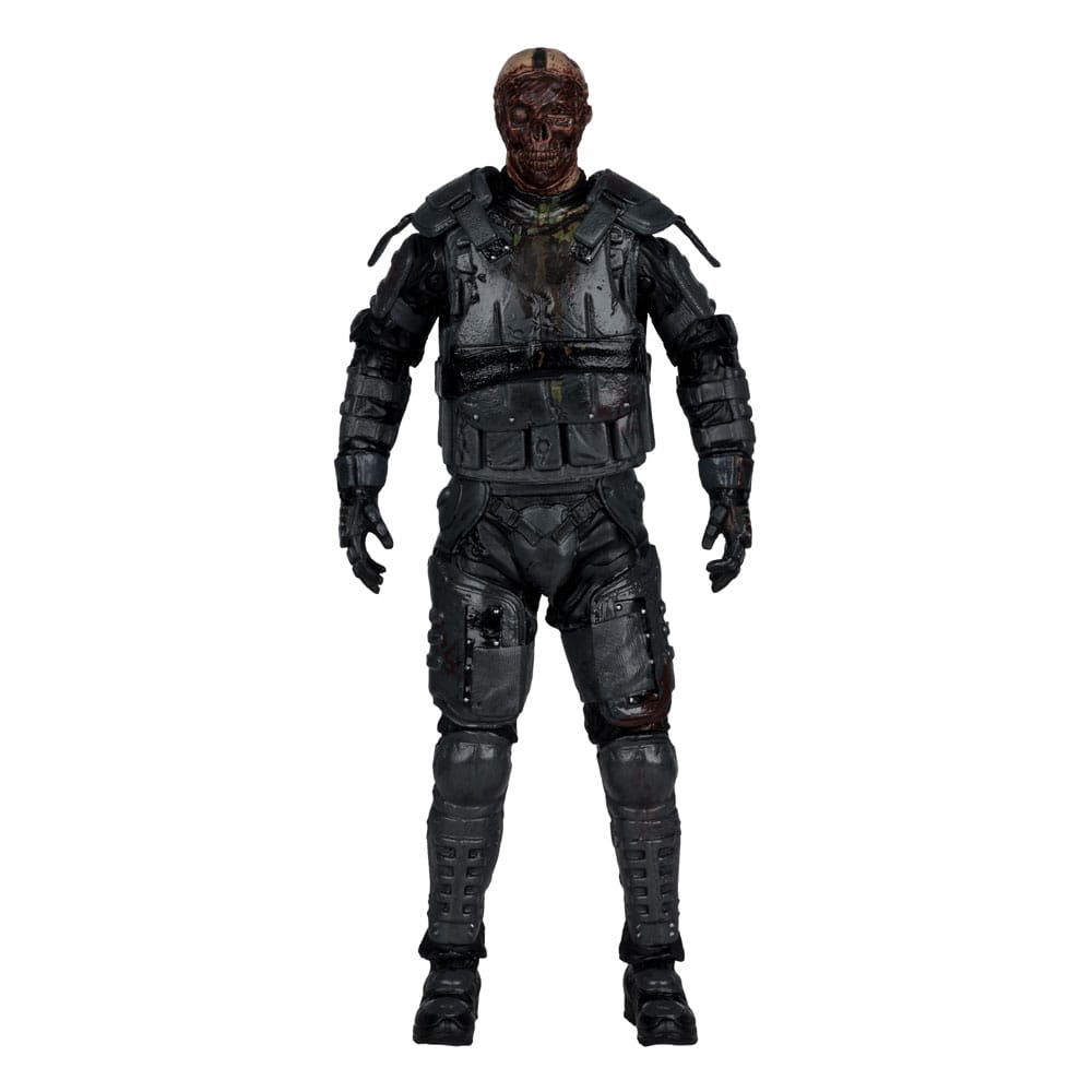 The Walking Dead Actionfigur Gas Mask Zombie (Staffel 4) 13 cm