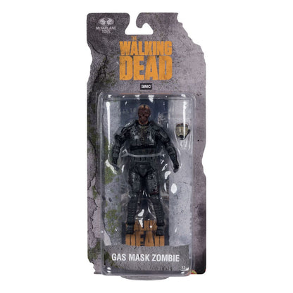 The Walking Dead Actionfigur Gas Mask Zombie (Staffel 4) 13 cm