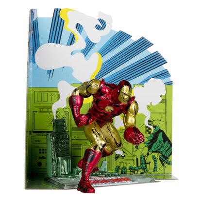 Marvel PVC -standbeeld 1/10 Iron Man (The Invincible Iron Man #126) 11 cm