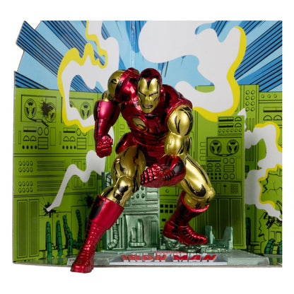 Marvel PVC -standbeeld 1/10 Iron Man (The Invincible Iron Man #126) 11 cm