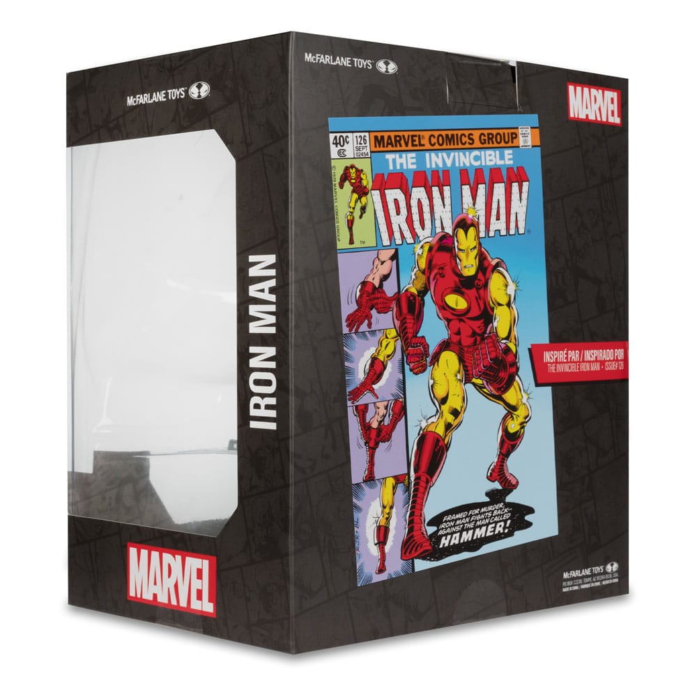 Marvel PVC -standbeeld 1/10 Iron Man (The Invincible Iron Man #126) 11 cm