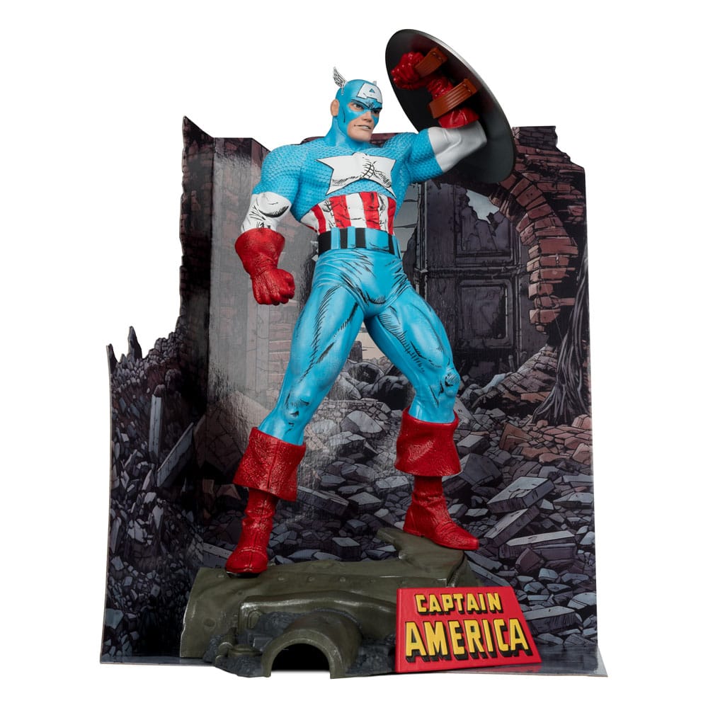 Marvel PVC-standbeeld 1/6 Captain America (The Amazing Spider-Man #323) 28 cm