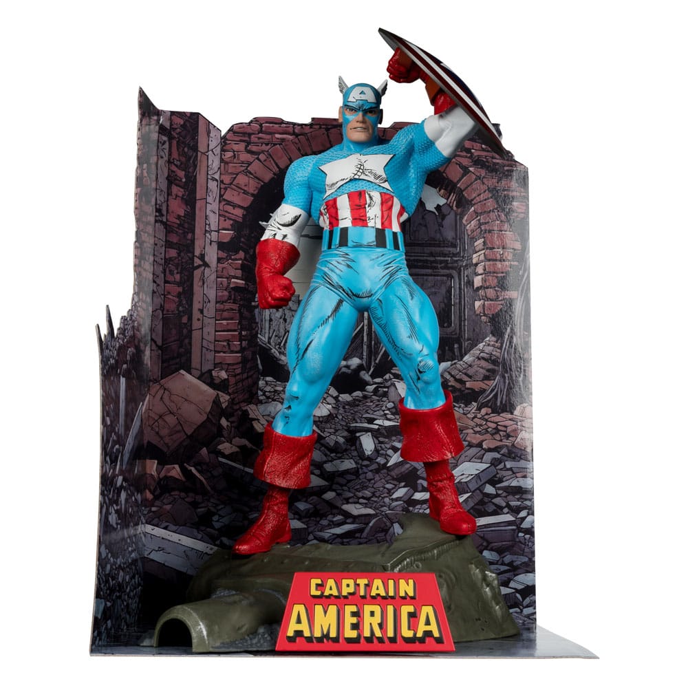 Marvel PVC-standbeeld 1/6 Captain America (The Amazing Spider-Man #323) 28 cm