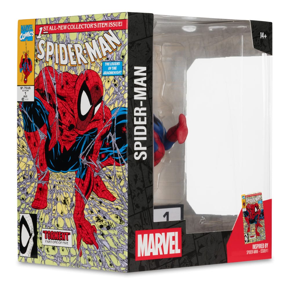 Marvel Collection PVC Statue 1/10 Spider-Man #1 (caja de esquina) 19 cm