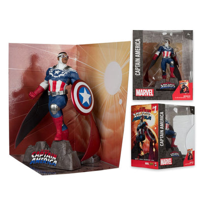 Marvel Collection Pvc Statue 1/10 Captain America (All-New Captain America #1) 17 cm