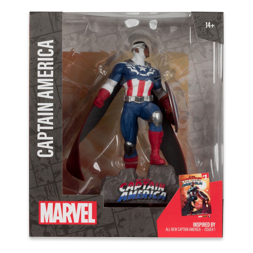 Marvel Collection Pvc Statue 1/10 Captain America (All-New Captain America #1) 17 cm